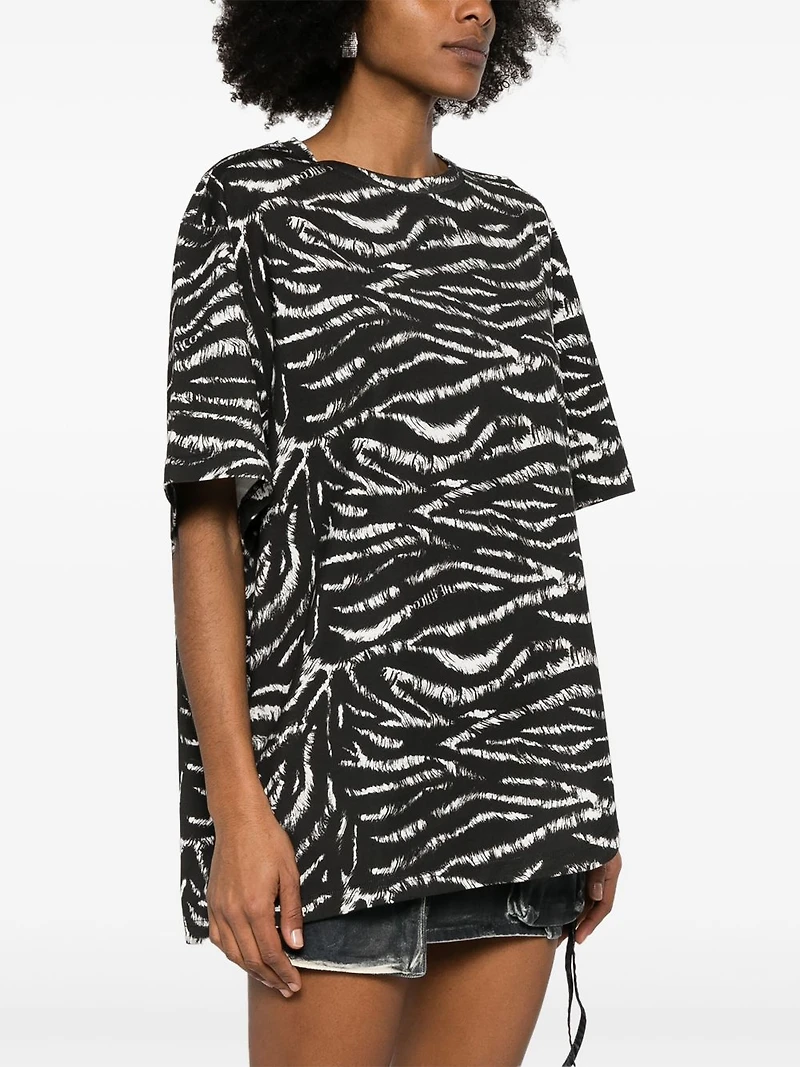 THE ATTICO - Zebra Print Shirt