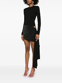 THE ATTICO - Asymmetric Mini Dress