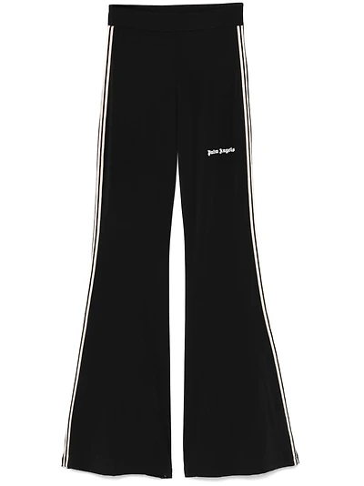 PALM ANGELS - Black Logo Pants
