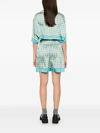 PALM ANGELS - Monogram Print Shorts