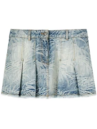 PALM ANGELS - Palms Denim Skirt