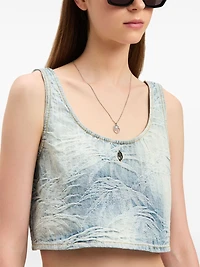PALM ANGELS - Palms Denim Top
