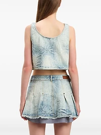 PALM ANGELS - Palms Denim Top