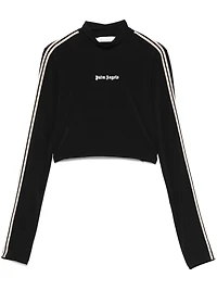 PALM ANGELS - Black Logo Long Sleeve