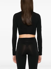 PALM ANGELS - Black Logo Long Sleeve