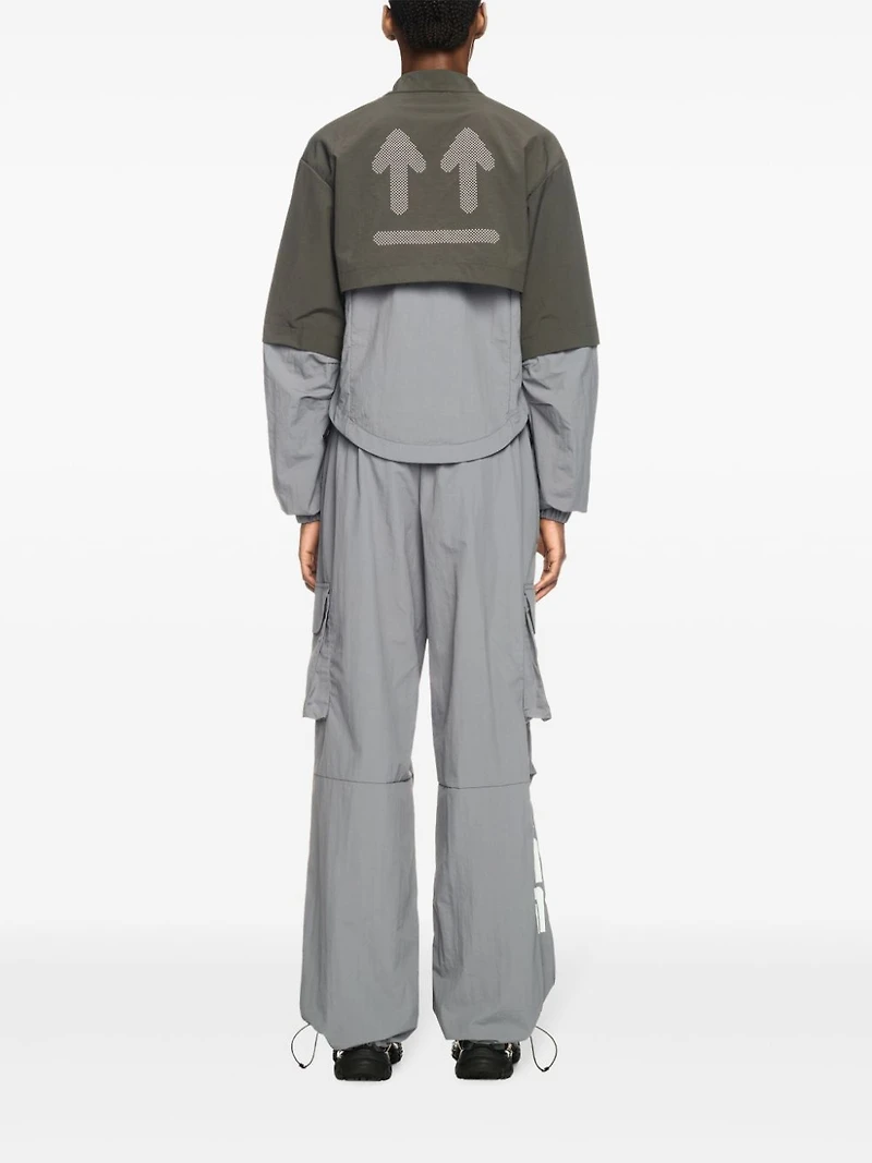 OFF-WHITE - Logo Parachute Pants