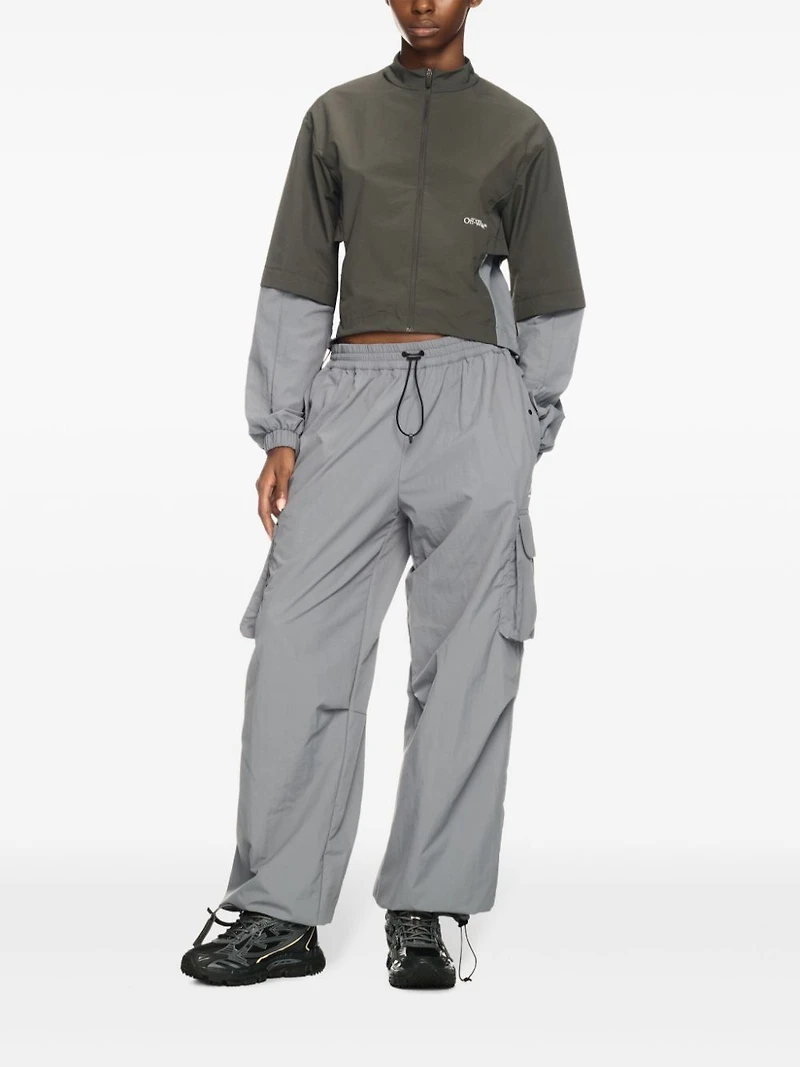 OFF-WHITE - Logo Parachute Pants