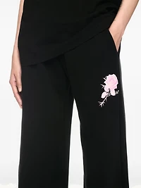 OFF-WHITE - Black Rose Arrow Sweatpants