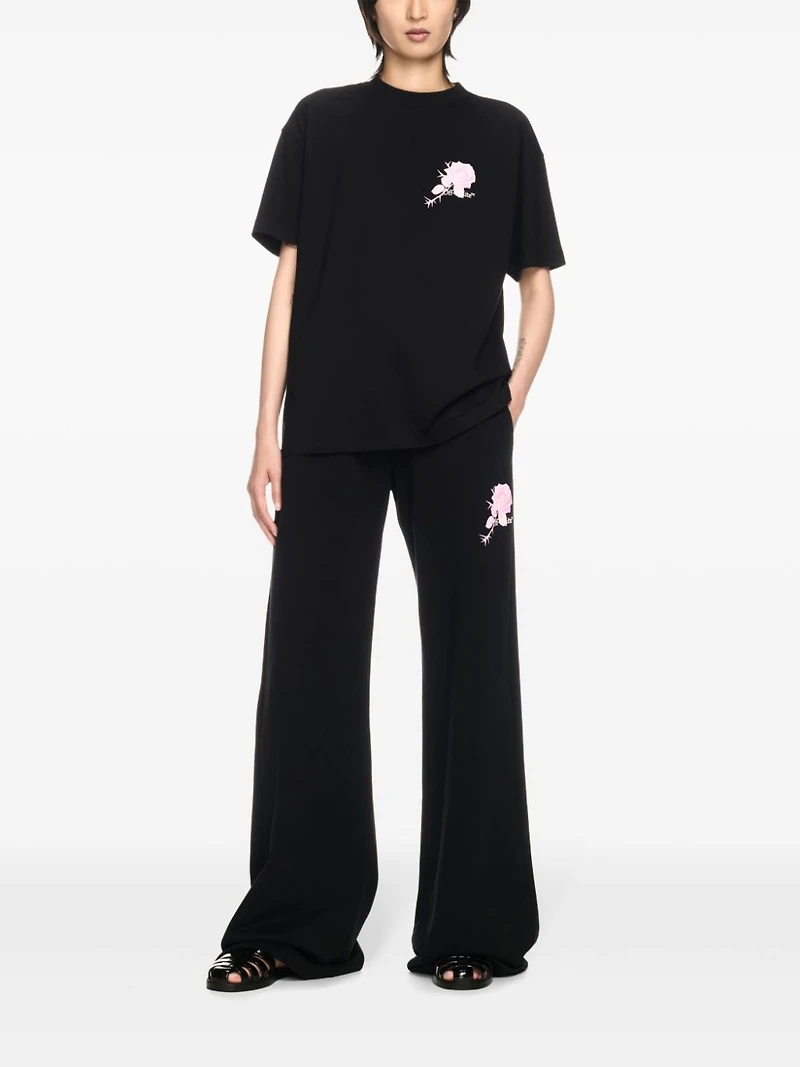 OFF-WHITE - Black Rose Arrow Sweatpants