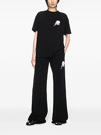 OFF-WHITE - Black Rose Arrow Sweatpants