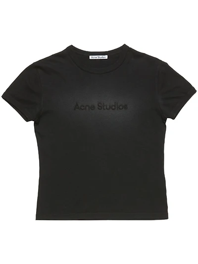 ACNE STUDIOS - Black Logo T-Shirt