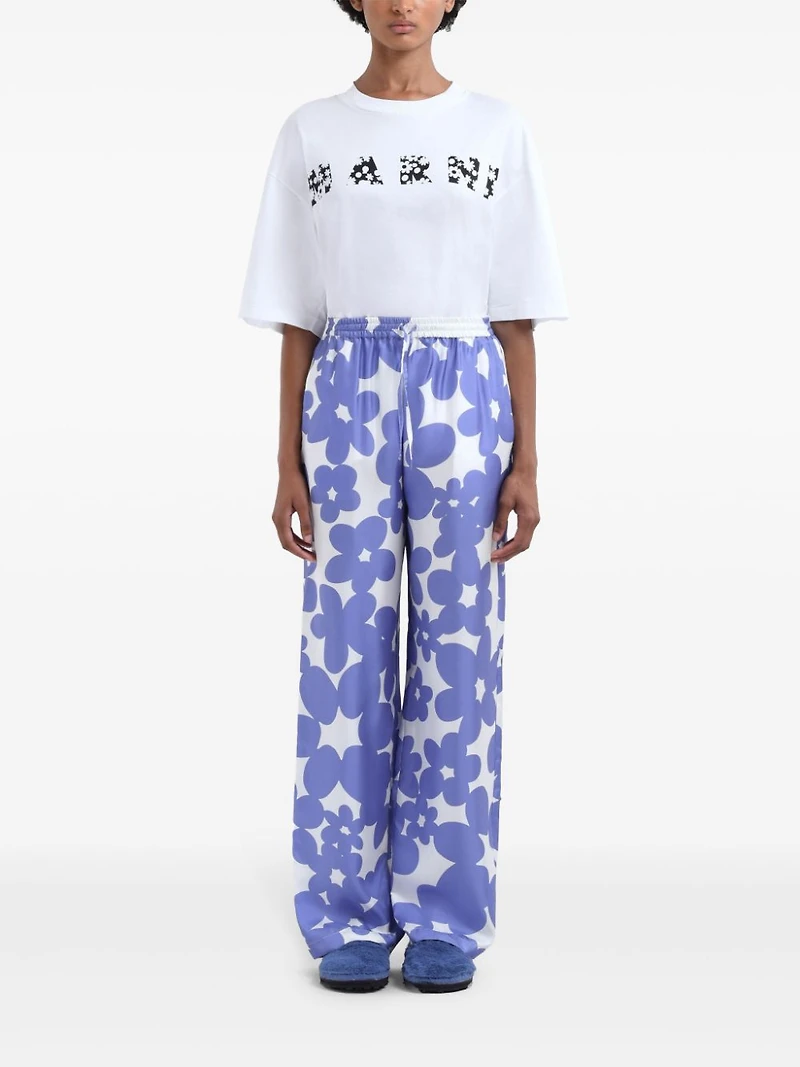 MARNI - Floral Trousers