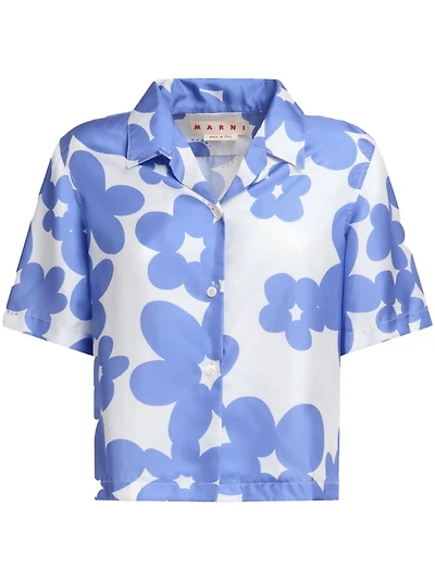 MARNI - Floral Print Shirt
