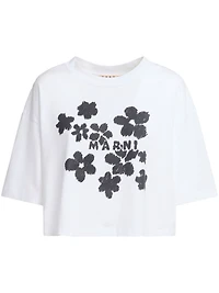 MARNI - Floral Print T-Shirt