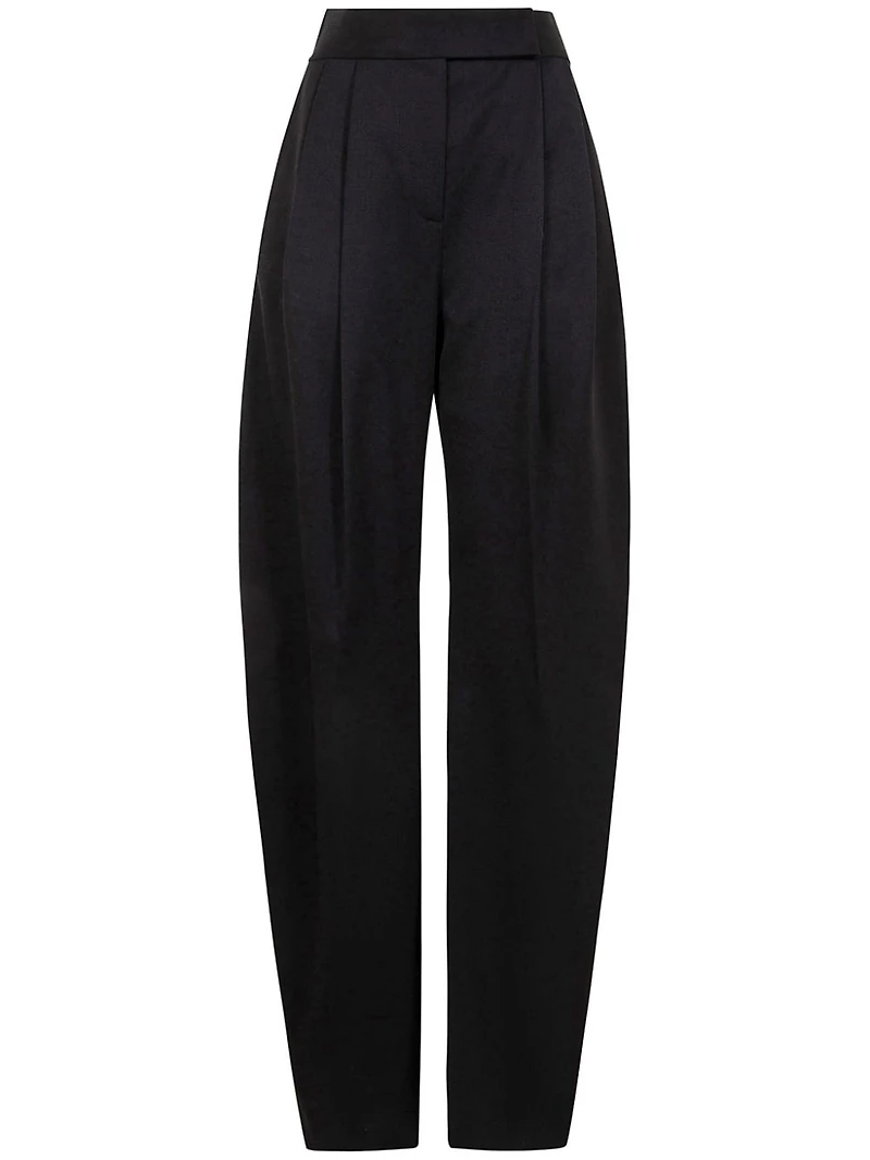 THE ATTICO - Pleated Trousers Black