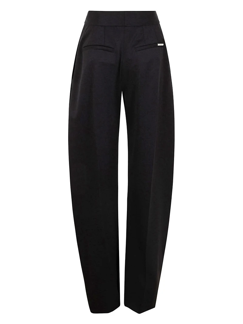 THE ATTICO - Pleated Trousers Black