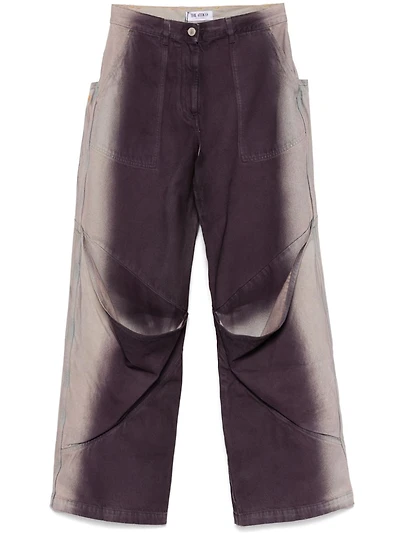 THE ATTICO - Long Jeans Deep Purple