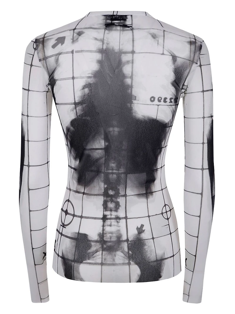 JEAN PAUL GAULTIER - Squeletor-print T-shirt