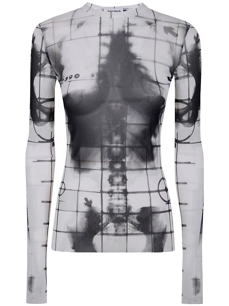 JEAN PAUL GAULTIER - Squeletor-print T-shirt