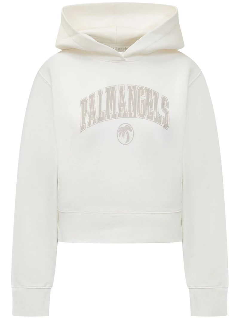 Palm ANGELS - White College Hoodie