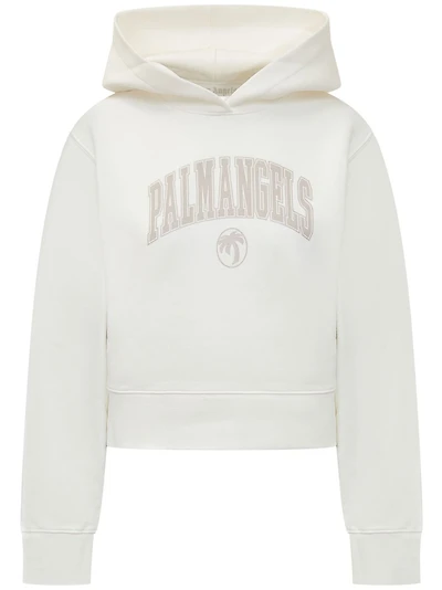 Palm ANGELS - White College Hoodie