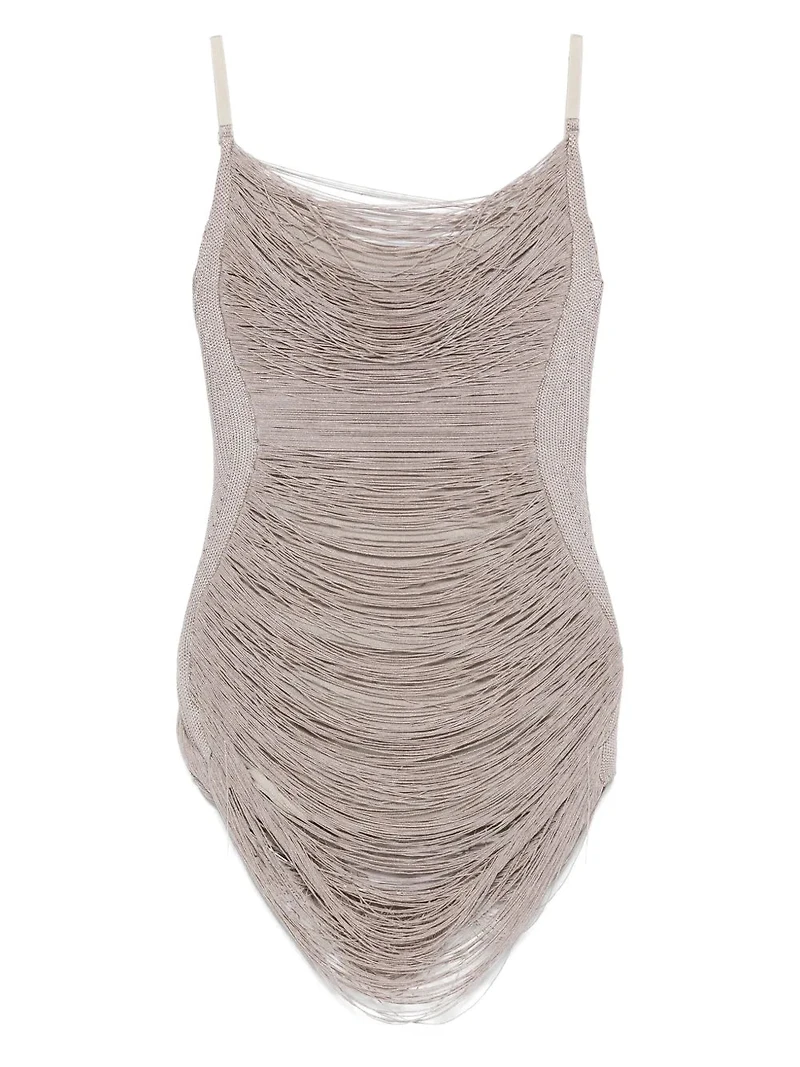 THE ATTICO - Draped Mini Dress