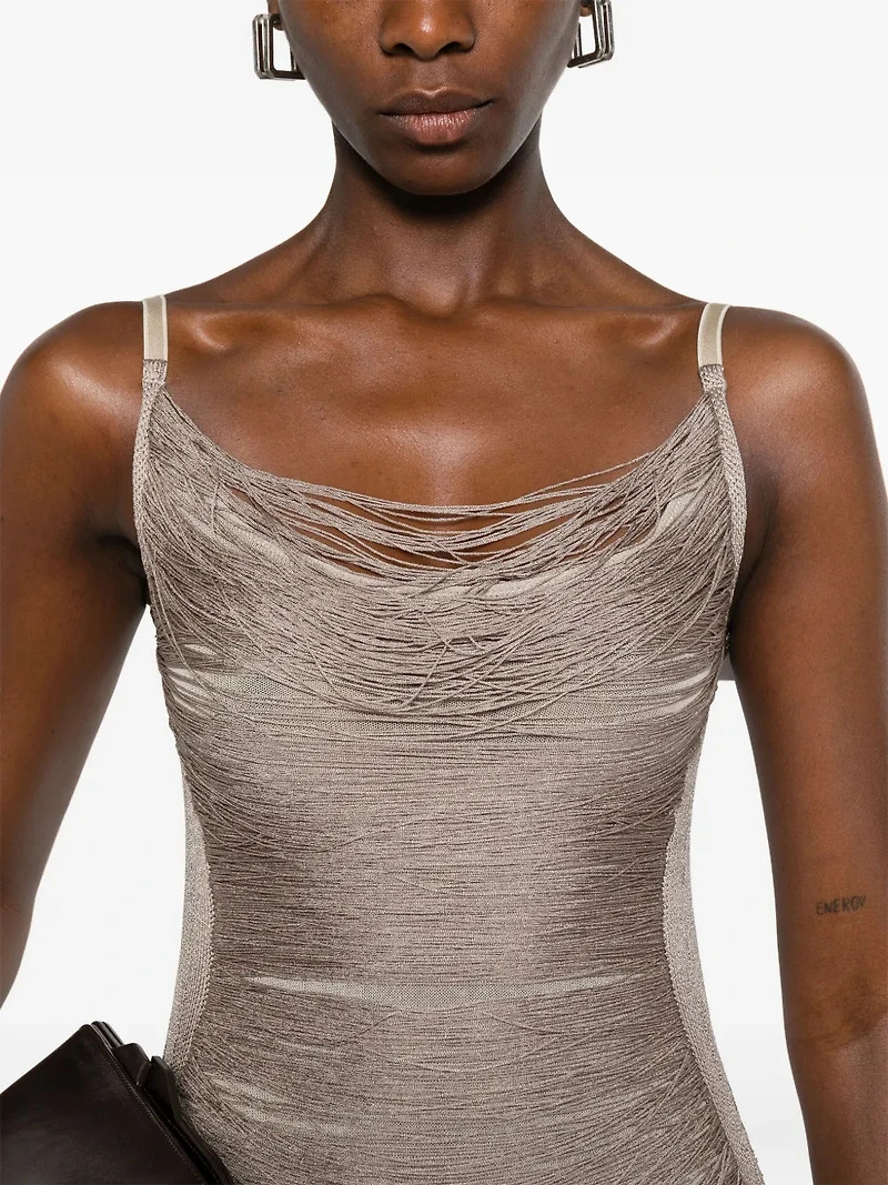 THE ATTICO - Draped Mini Dress
