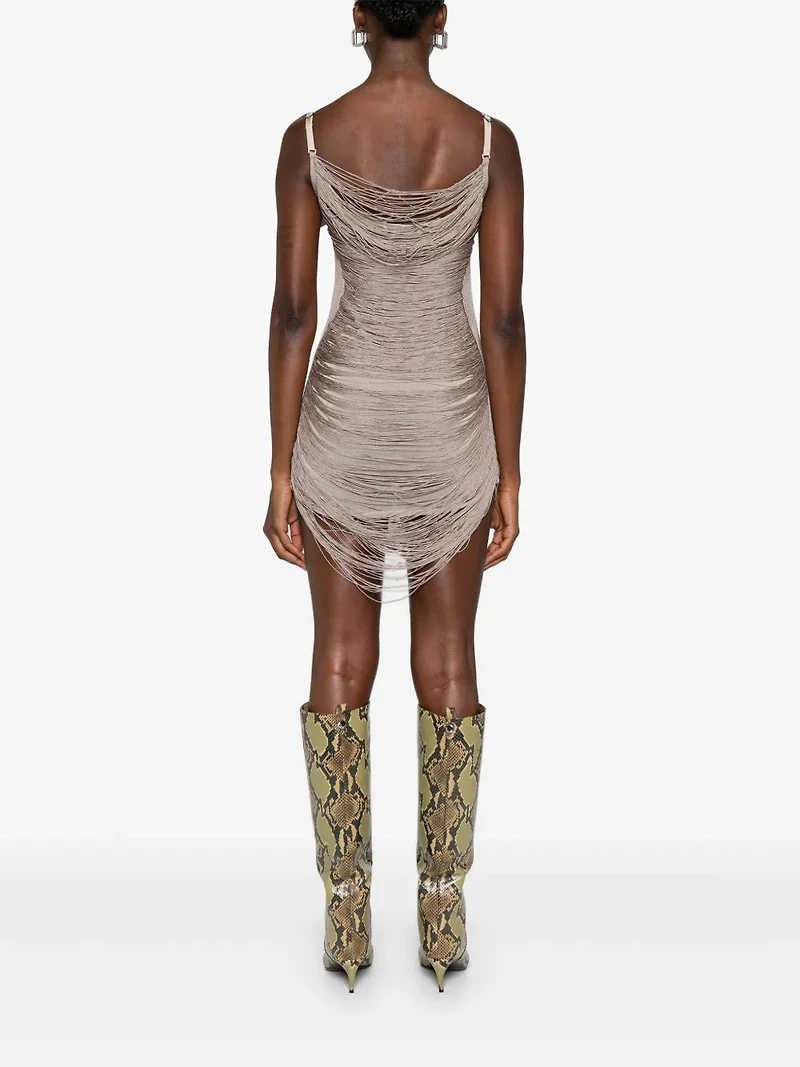 THE ATTICO - Draped Mini Dress