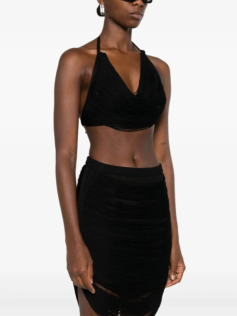 THE ATTICO - Multi-Strings Crop Top