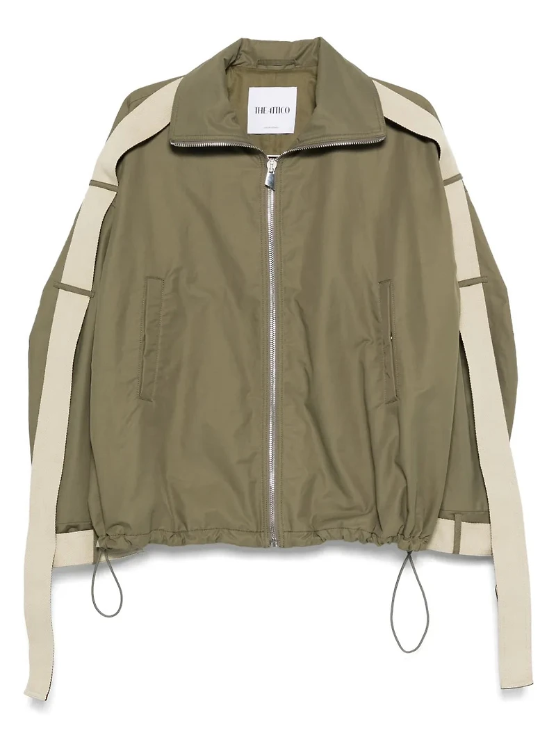 THE ATTICO - String Detail Bomber Jacket