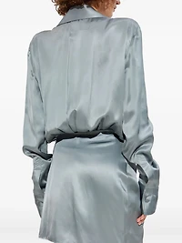 THE ATTICO - Wrap-Front Mini Dress