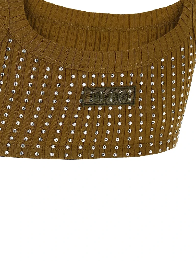 THE ATTICO - Crystal Top