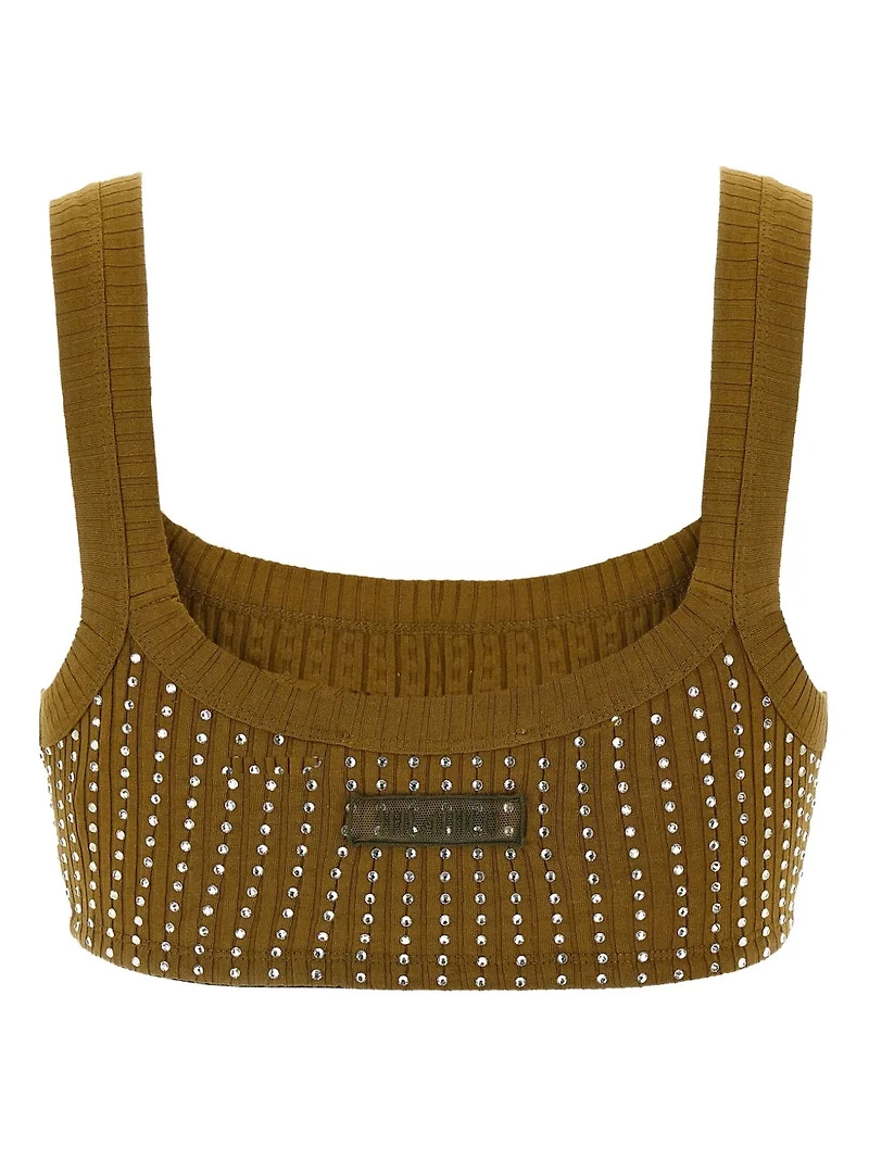 THE ATTICO - Crystal Top