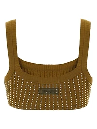 THE ATTICO - Crystal Top