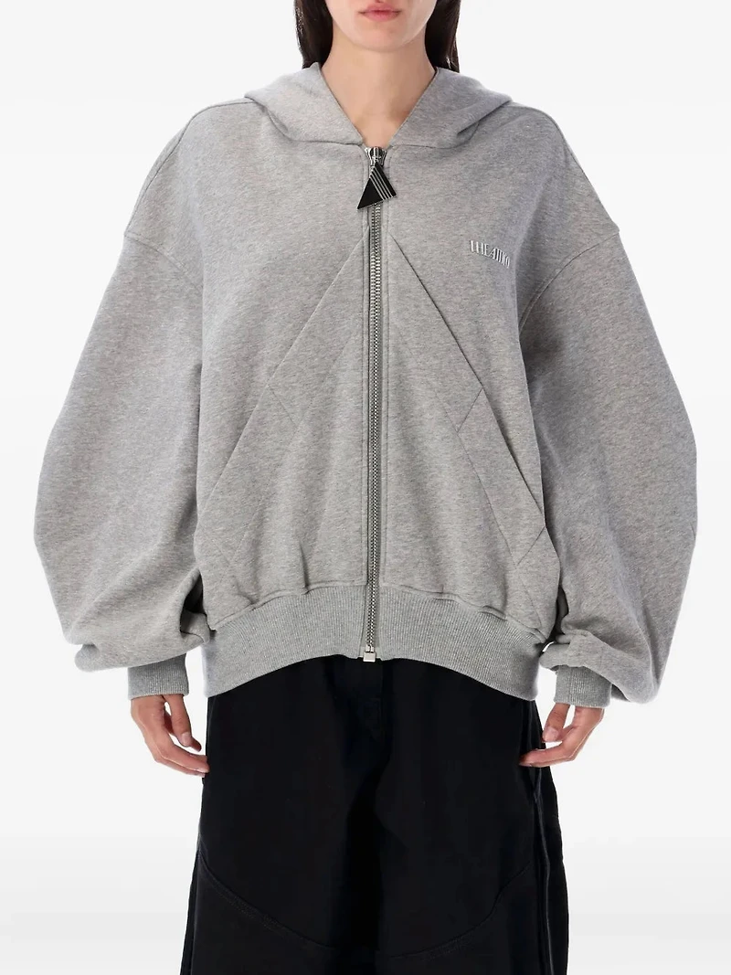 THE ATTICO - Hoodie in Grey