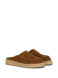 MARNI - Suede Sabot Clog in Brown