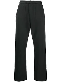 ENTIRE STUDIOS - Straight Leg Sweatpants in Washed Black