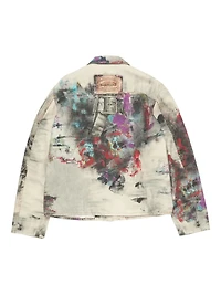 ACNE STUDIOS - Paint Splatter Print Denim Jacket