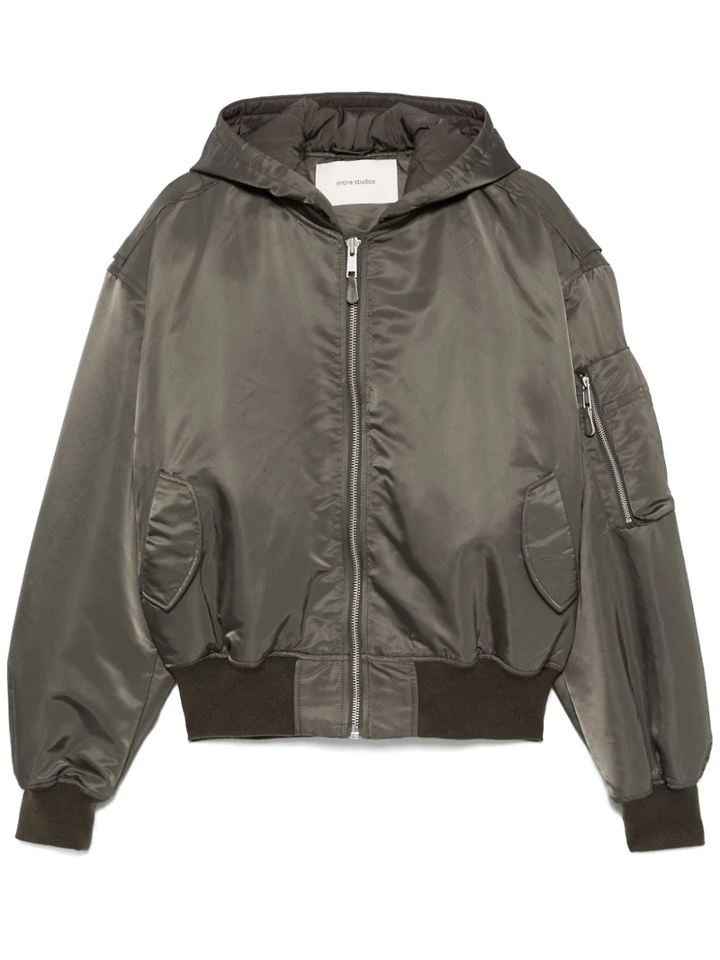 ENTIRE STUDIOS - Broad Bomber Jacket in Jade