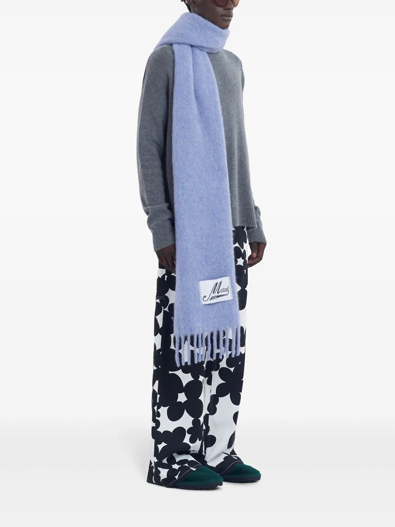 MARNI - Floral Print Gabardine Pant