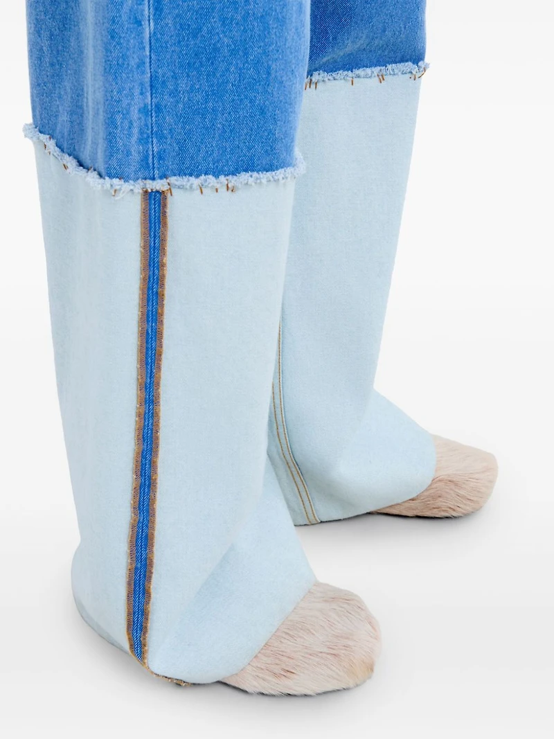 MARNI - Turn Up Hem Blue Jeans
