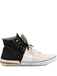 PAUL EASTERLIN SOUK EYE - Caly Star Hi Sneakers Black/White