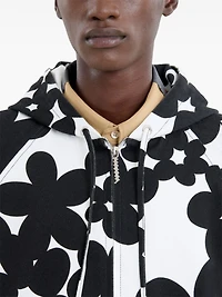 Marni - Floral Print Cotton Hooded Jacket