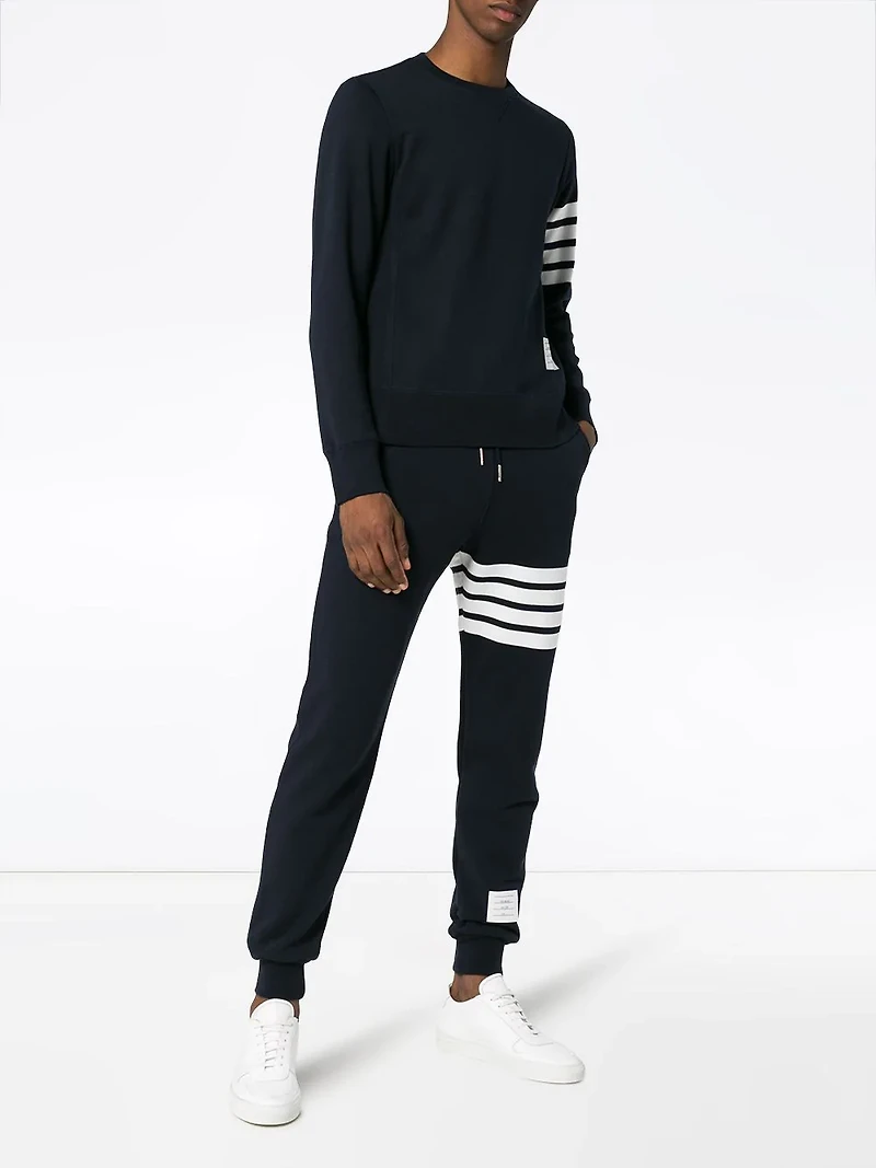 THOM BROWNE - 4-Bar Sweatpants in Navy
