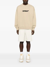 OFF WHITE - Spray Arrow Sweatshirt in Beige