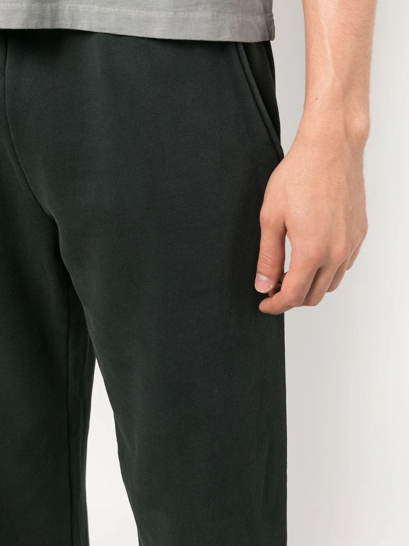 ENTIRE STUDIOS - Straight Leg Sweatpants in Washed Black