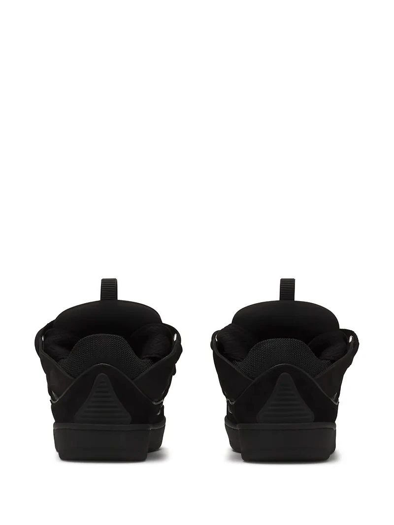 LANVIN - Curb Sneakers in Black/Black