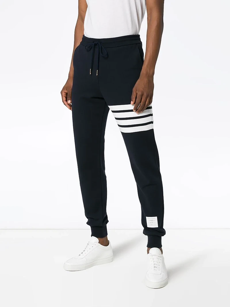 THOM BROWNE - 4-Bar Sweatpants in Navy