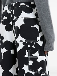 MARNI - Floral Print Gabardine Pant