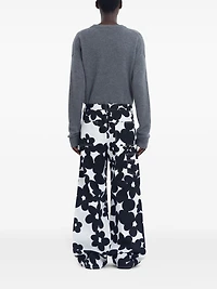 MARNI - Floral Print Gabardine Pant